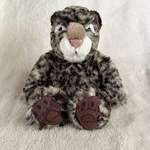 Manhattan Toy Company Vintage Snow Leopard 12” Plush Toy Hard to Find Stuffed